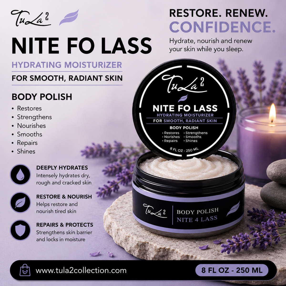 NITE FO LASS BODY POLISH Created By Chance