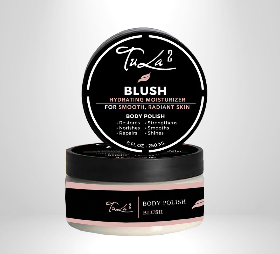 BLUSH BODY POLISH Soft. Romantic. Effortlessly Floral.