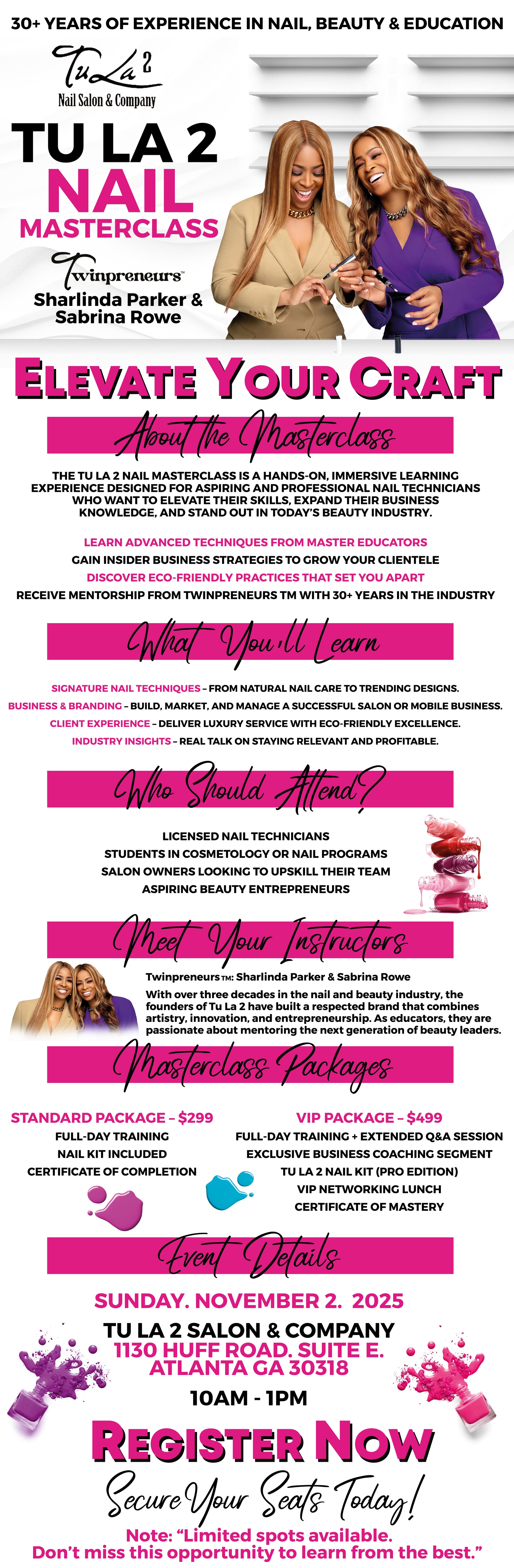 Tu La 2 Masterclass VIP Package (Payment Options) - Tu La 2 Collection