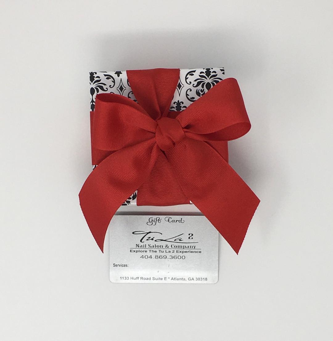 Gift Card with Red Bow Valued @ $25