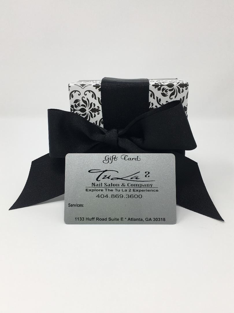 Gift Card with Black Bow Valued @ $25