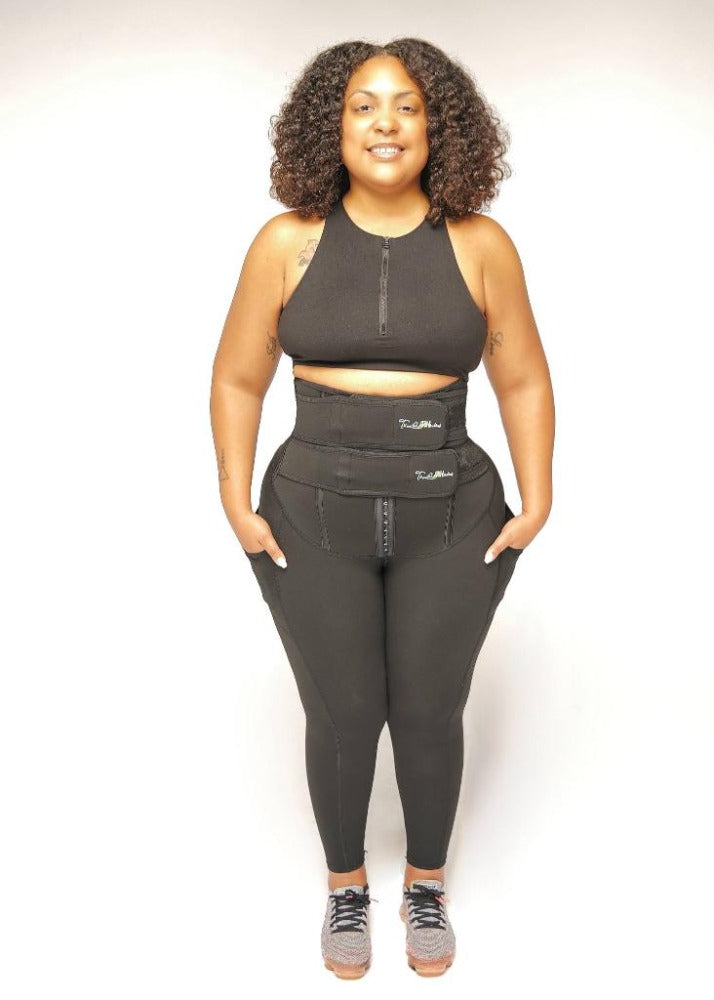 Talia Controlled Waist Ankle Pants w/Pockets - Tu La 2 Collection