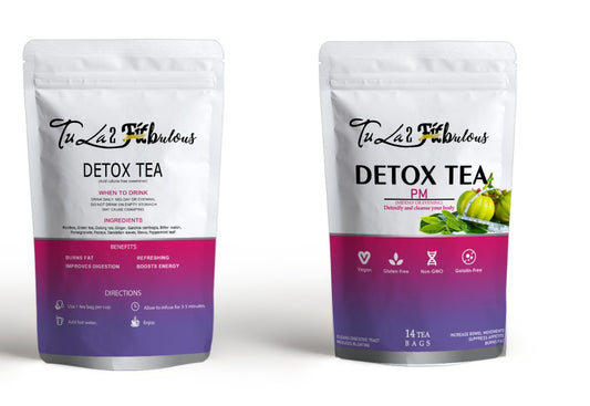 TU LA 2 FITBULOUS CAFFEINE FREE DETOX TEA